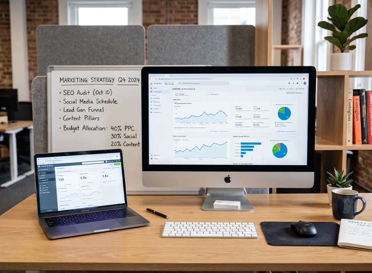 Digital marketing strategy work by Four States Marketing